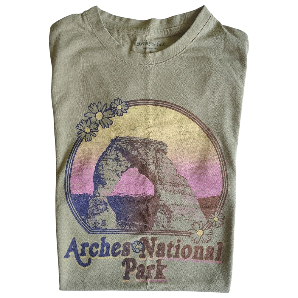 REBELLIOUS ONE Arches National Park Tee